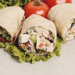 Cheesy Garlic Chicken Wraps Recipe