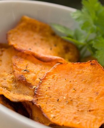 Baked Sweet Potato Chips