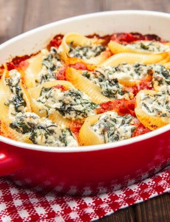 Creamy Ricotta Beef Stuffed Shells Pasta