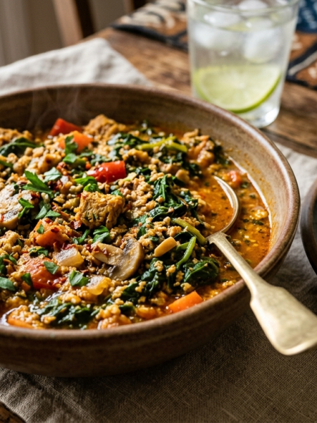 Vegetarian Egusi Soup Recipe